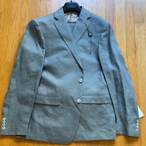 Lauren Ralph Lauren Classic Fit Sage Linen Suit sz 41